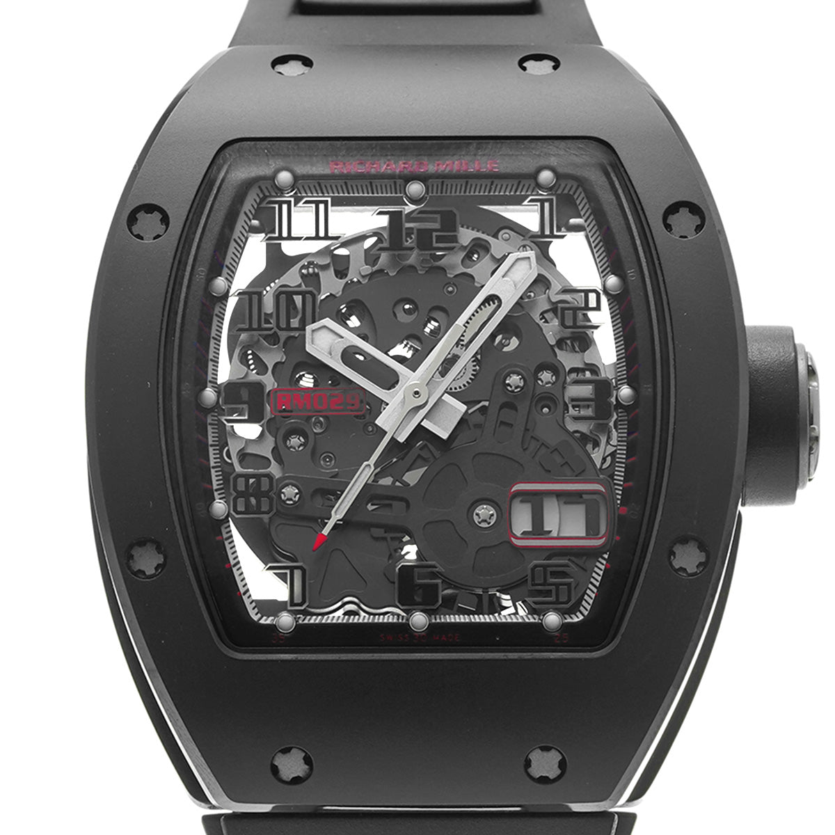 RM029 Japan Red RM029 TI-TZP Skeleton RICHARD MILLE Men's [Pre-owned].