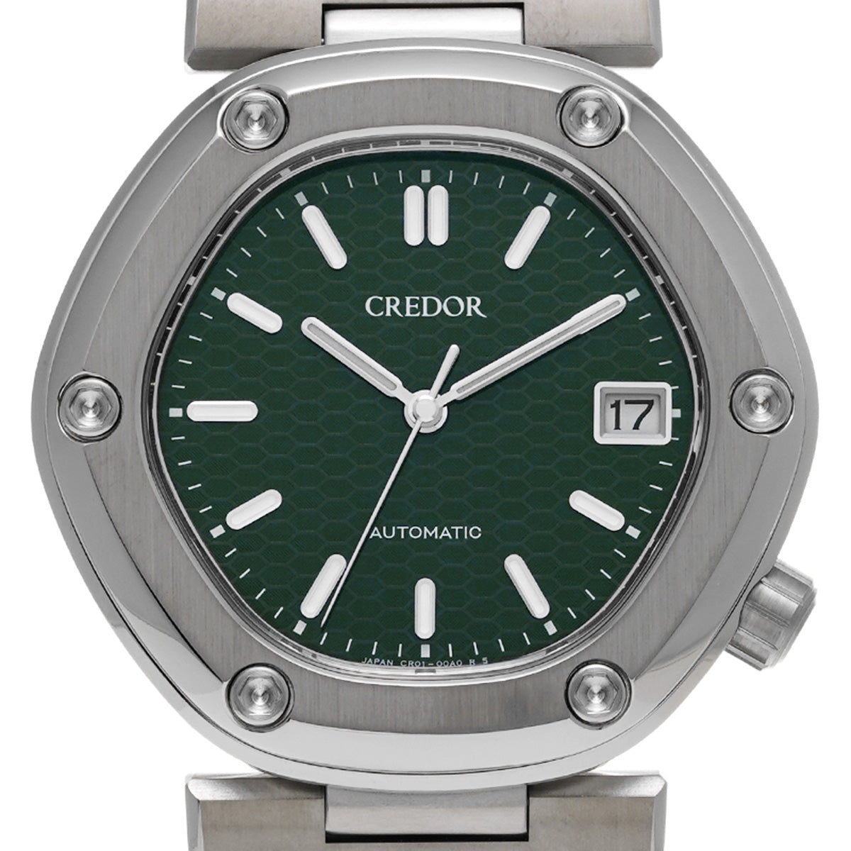 Credor Locomotive GCCR997 Green SEIKO Men's [New].