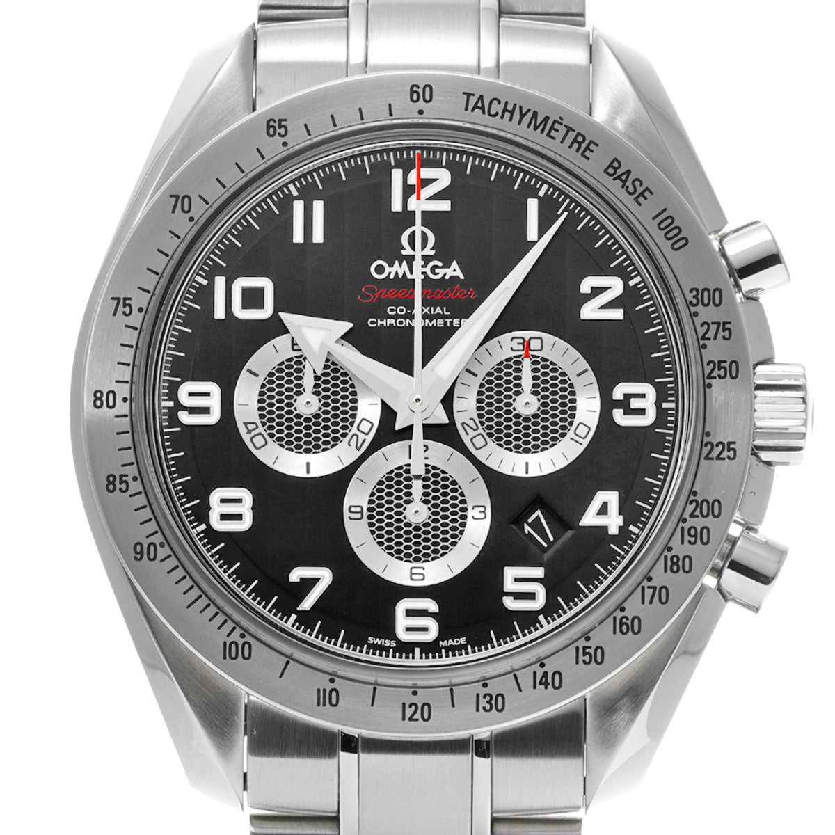 Speedmaster Broad Arrow Co-Axial 321.10.44.50.01.001 Black OMEGA Men's [Pre-Owned].