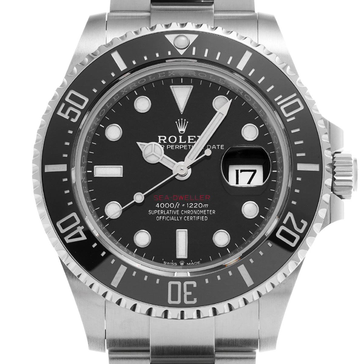Sea-Dweller 126600 Random Serial Black ROLEX Men's [Pre-owned].