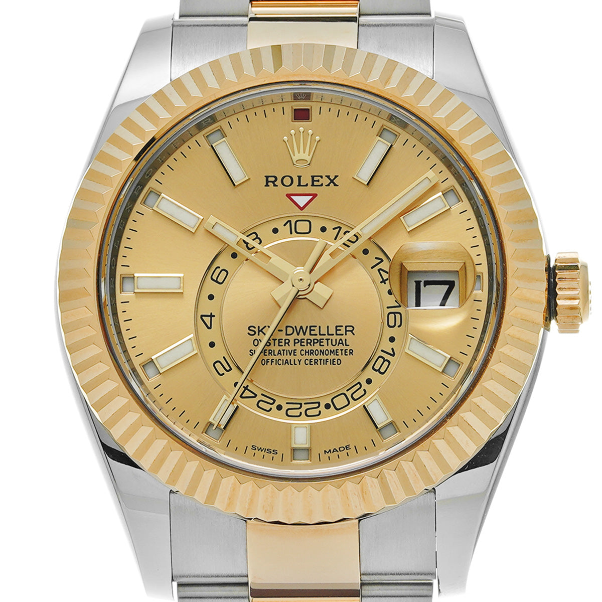 Sky-Dweller 326933 Random Serial Champagne ROLEX Men's [Pre-Owned].