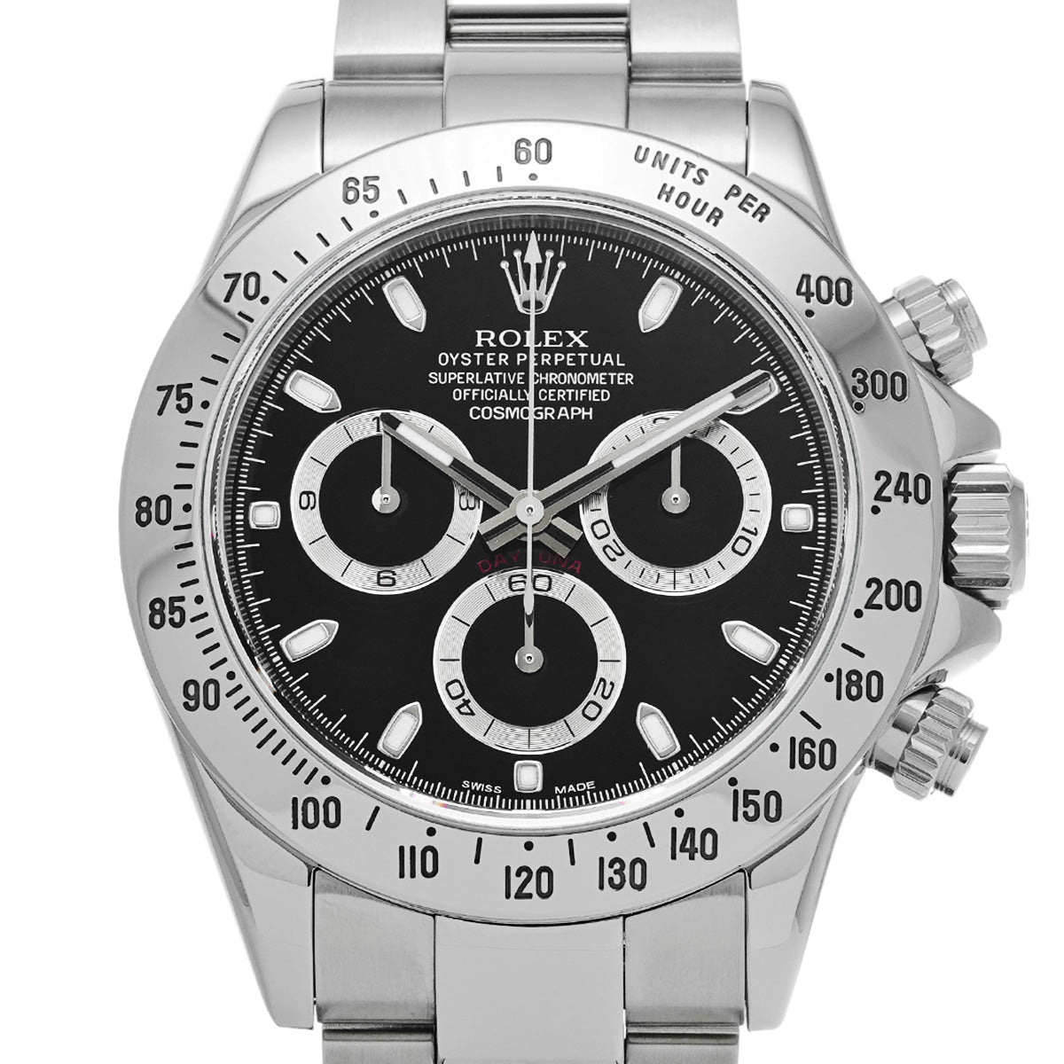 Cosmograph Daytona 116520 F (manufactured around 2004) Black ROLEX Men's [Pre-Owned].