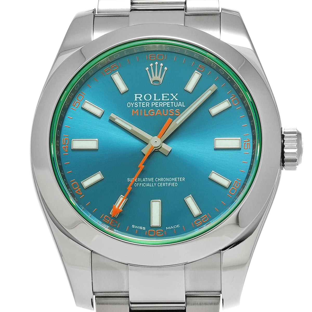 Milgauss 116400GV Random Serial Z-Blue ROLEX Men's [Pre-Owned].