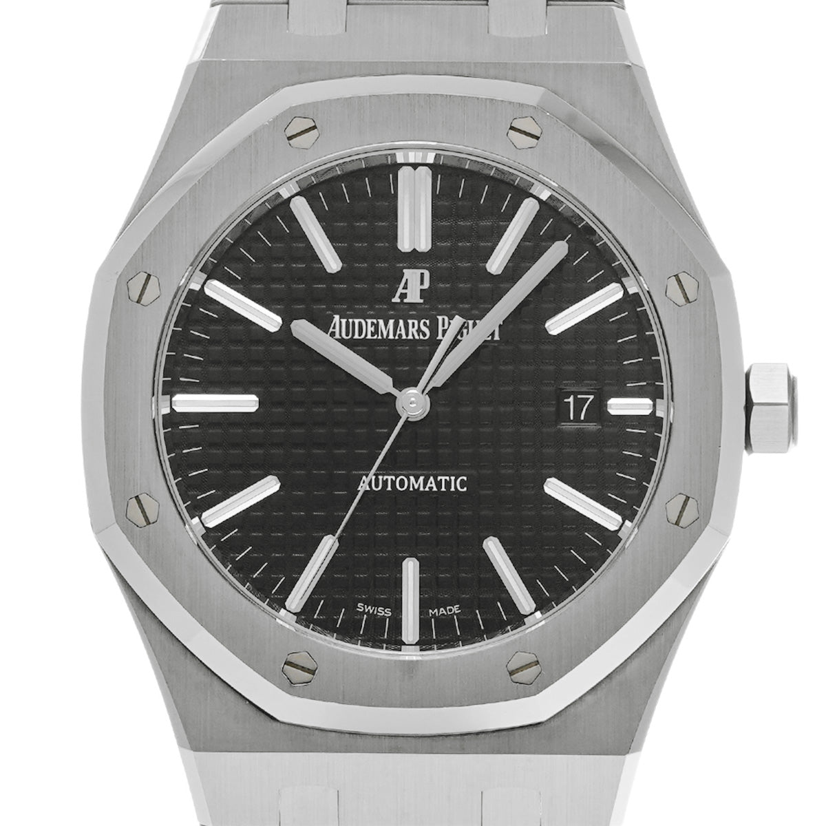 Royal Oak Automatic 15400ST.OO.1220ST.01 Black AUDEMARS PIGUET Men's [Pre-Owned].
