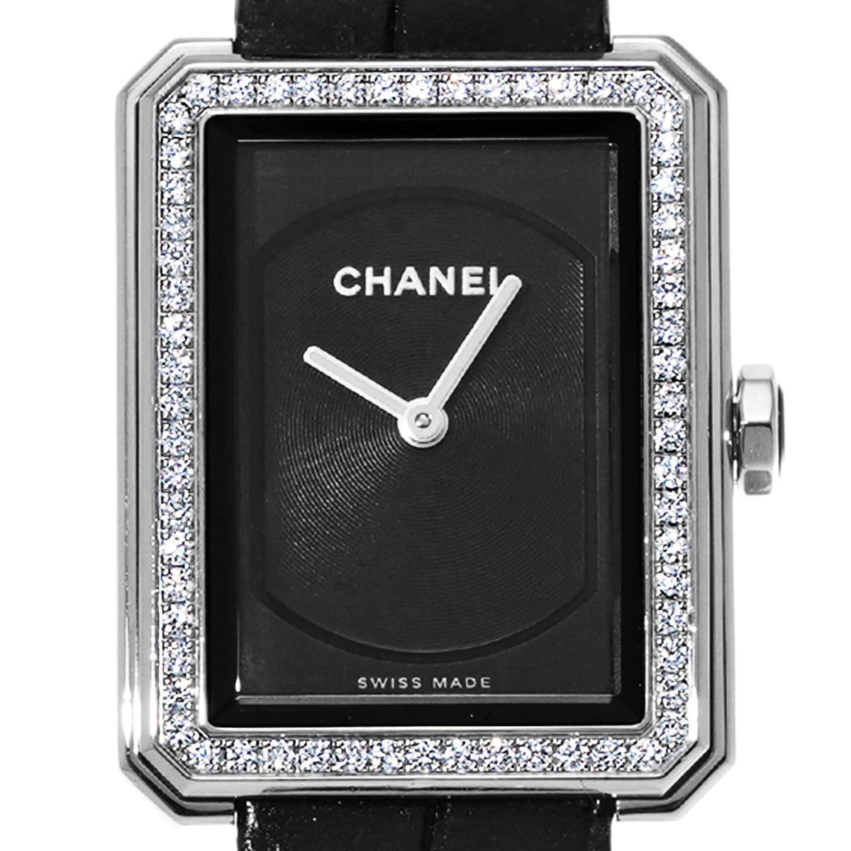 H4883 Boyfriend Black CHANEL women [Pre-owned].