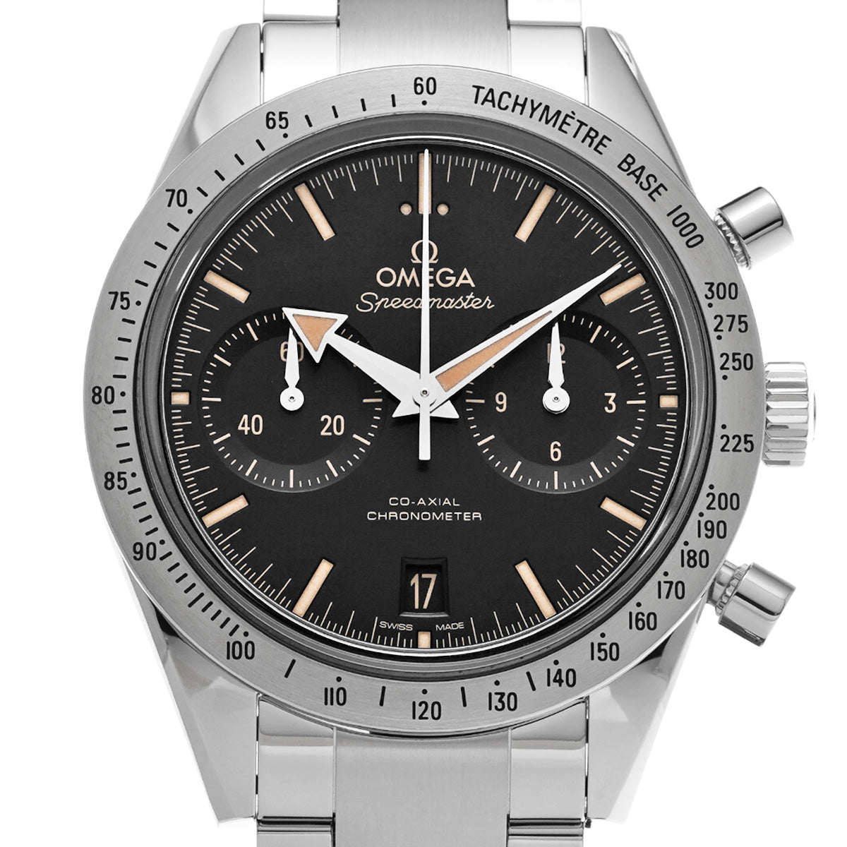 Speedmaster '57 Co-Axial 331.10.42.51.01.002 Black OMEGA Men's [pre-owned].