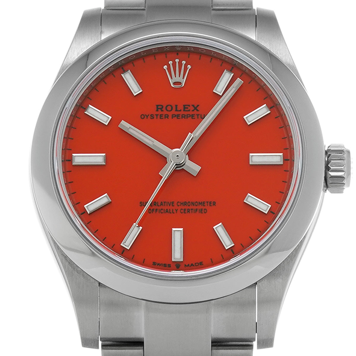 Oyster Perpetual 31 277200 Random Serial Coral Red ROLEX Unisex [Pre-Owned].