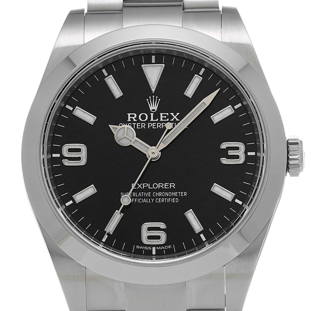 Explorer 214270 Random Serial Black ROLEX Men's [Pre-owned].