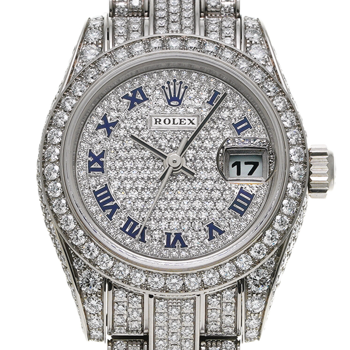 DATE JUST 179459ZER K (manufactured circa 2002) Diamond ROLEX Ladies [Pre-Owned].