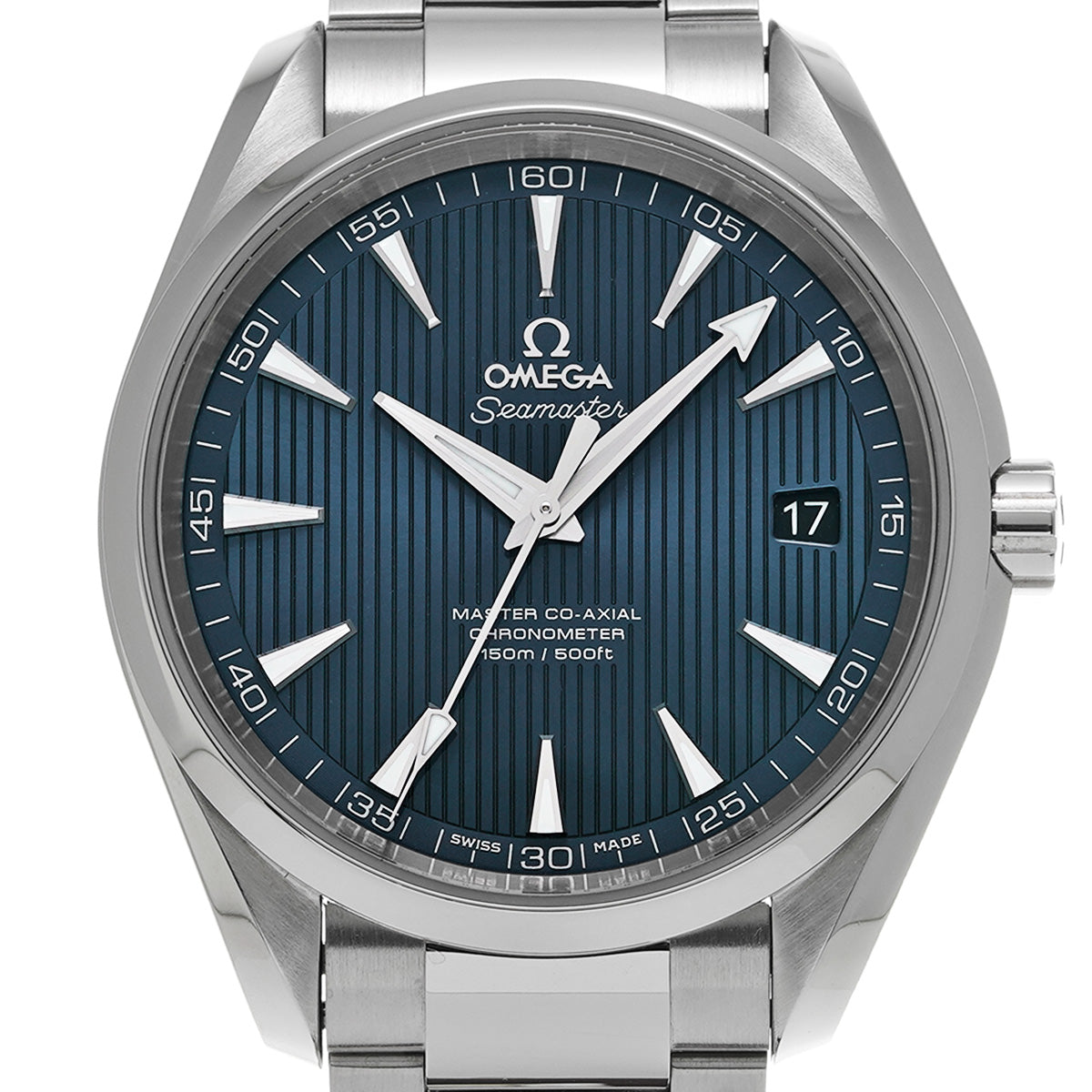 Seamaster Aqua Terra Master Co-Axial 231.10.42.21.03.003 Blue OMEGA Men's [Pre-Owned].