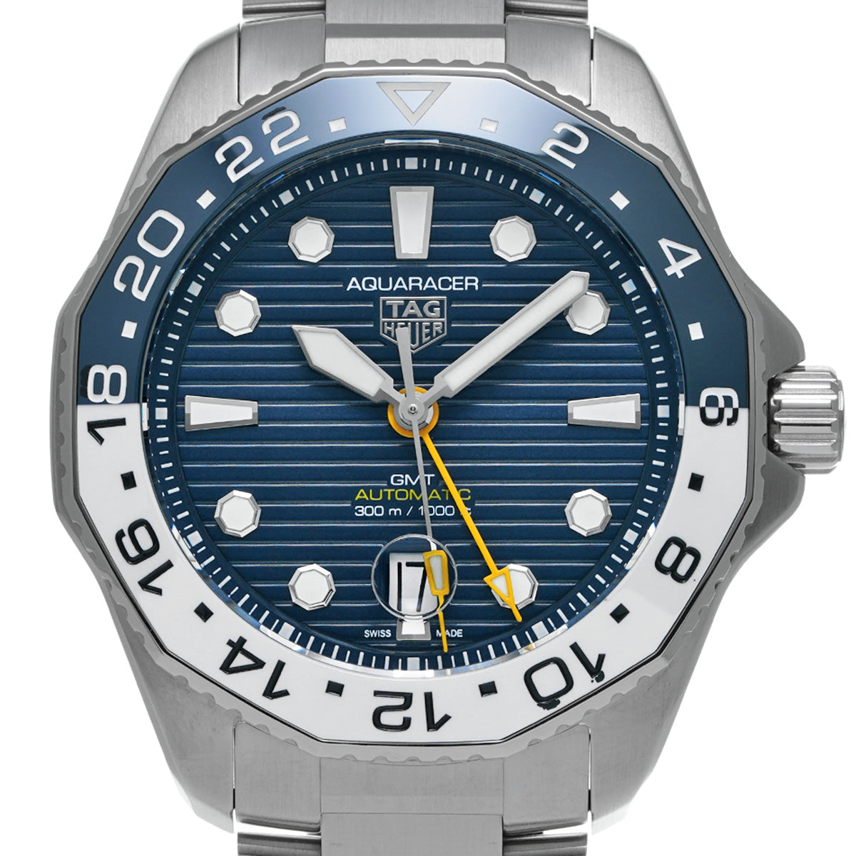 Aquaracer Professional 300 Calibre 7 GMT WBP2010.BA0632 Blue TAG HEUER Men's [Pre-Owned]