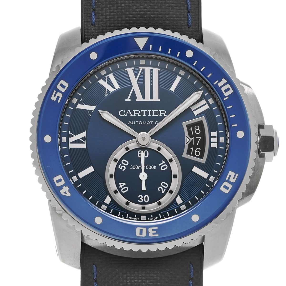 Calibre de Cartier Diver WSCA0010 Blue CARTIER Men's [Pre-owned].