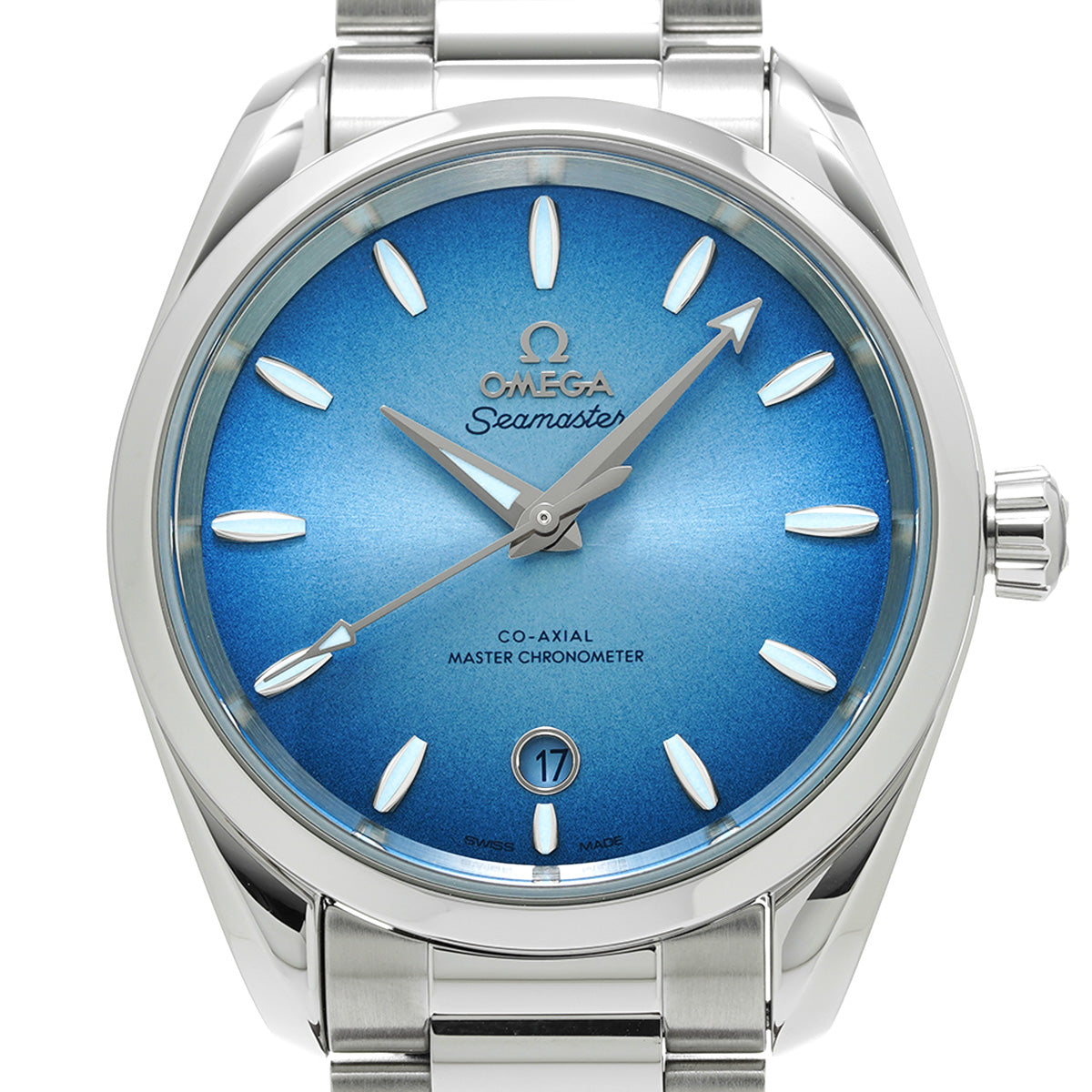 Seamaster Aqua Terra Co-Axial Master Chronometer 220.10.38.20.03.004 Blue OMEGA Mens [Pre-owned]