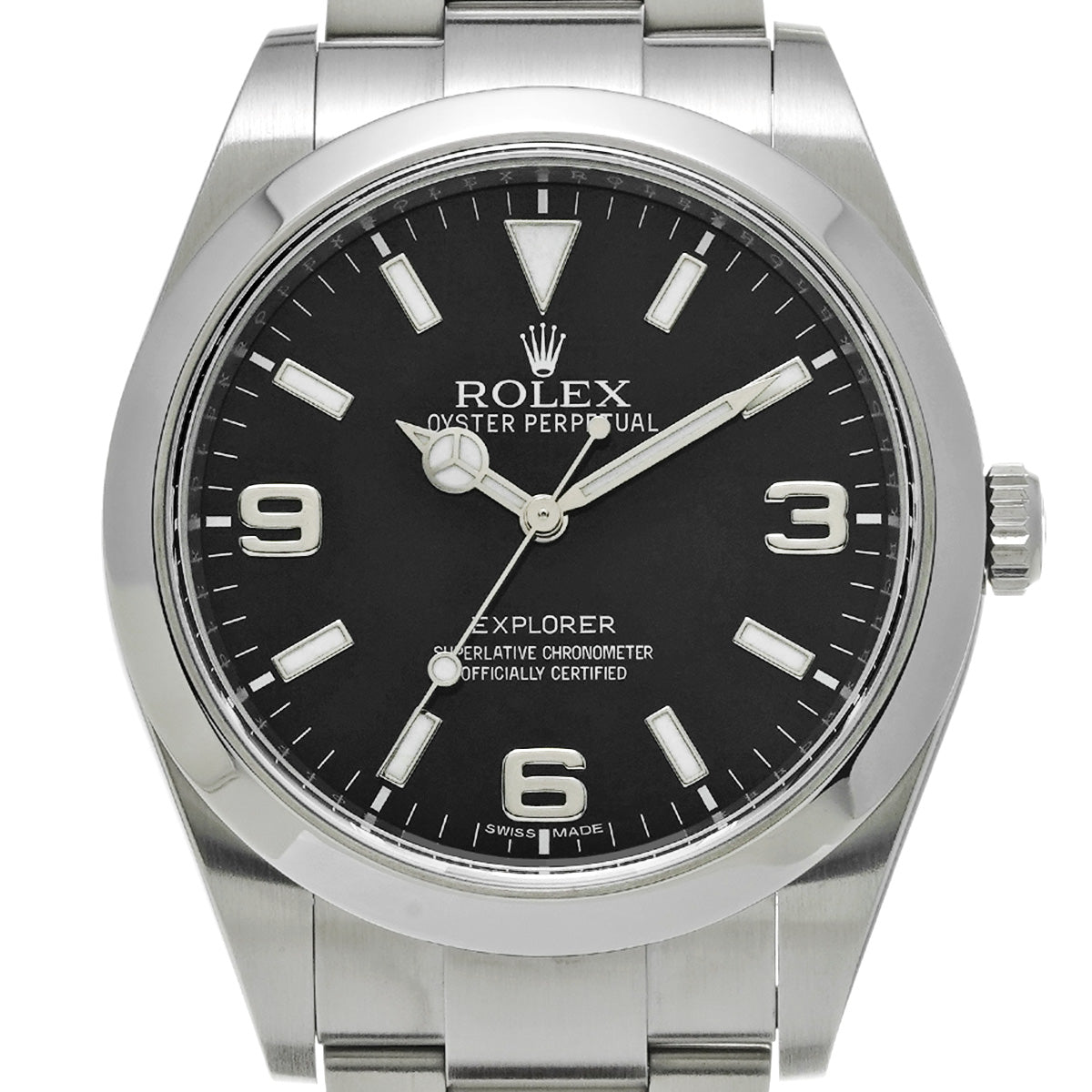 Explorer 214270 Random Serial Black ROLEX Men's [Pre-owned].