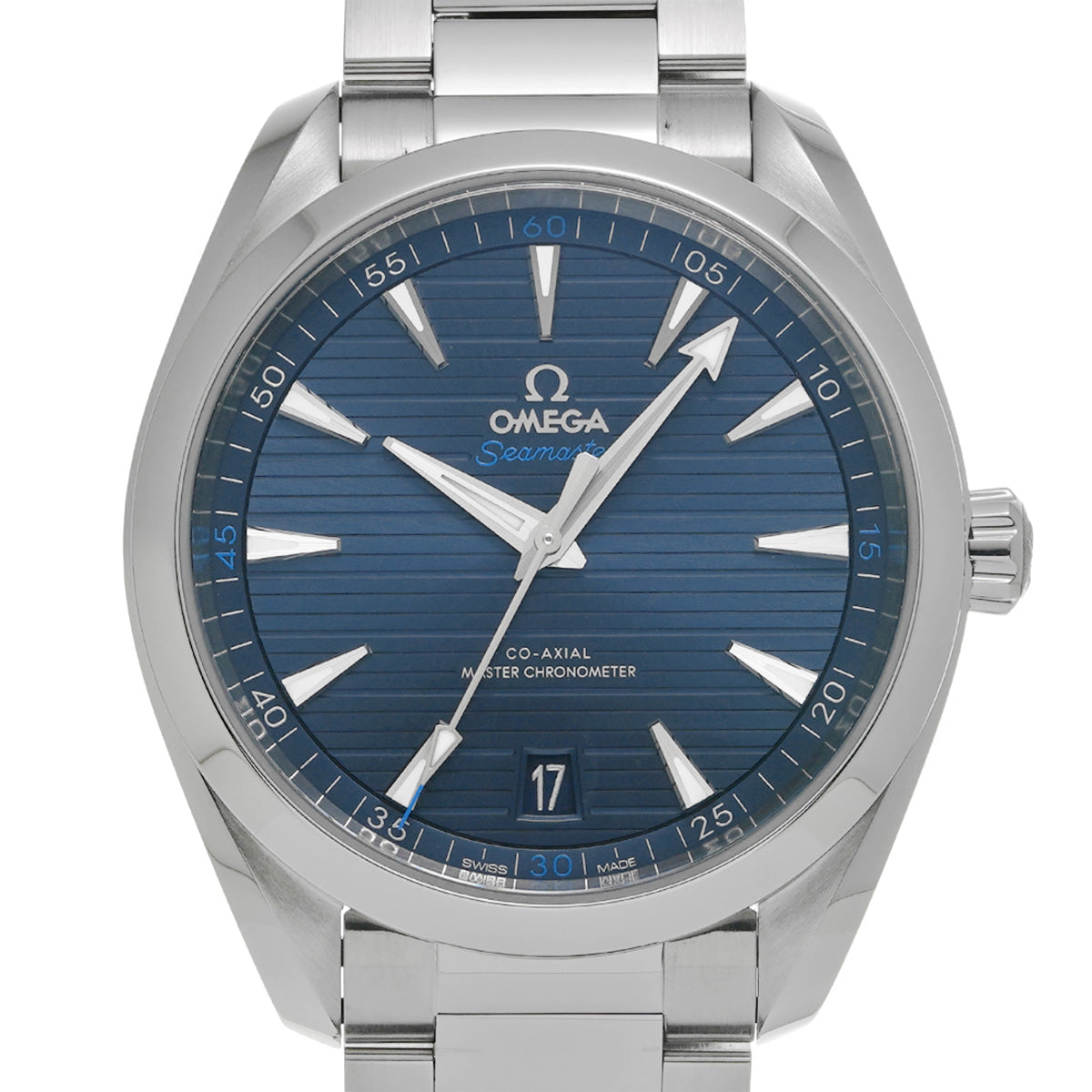 Seamaster Aqua Terra Co-Axial Master Chronometer 220.10.41.21.03.001 Blue OMEGA Mens [Pre-Owned].