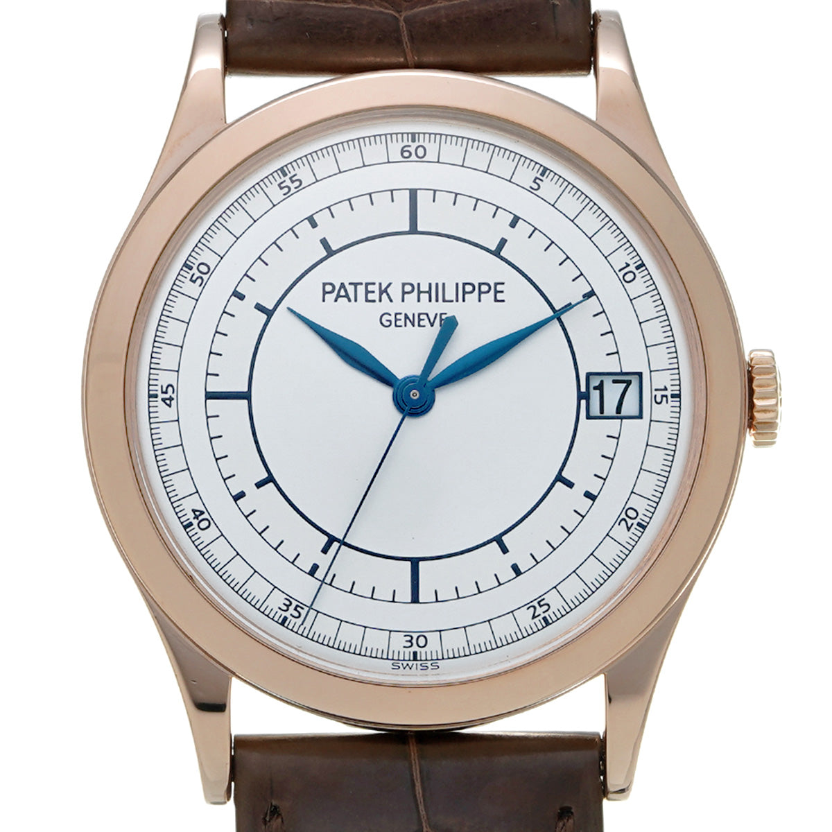 Calatrava 5296R-001 Silver PATEK PHILIPPE Men's [Pre-Owned].