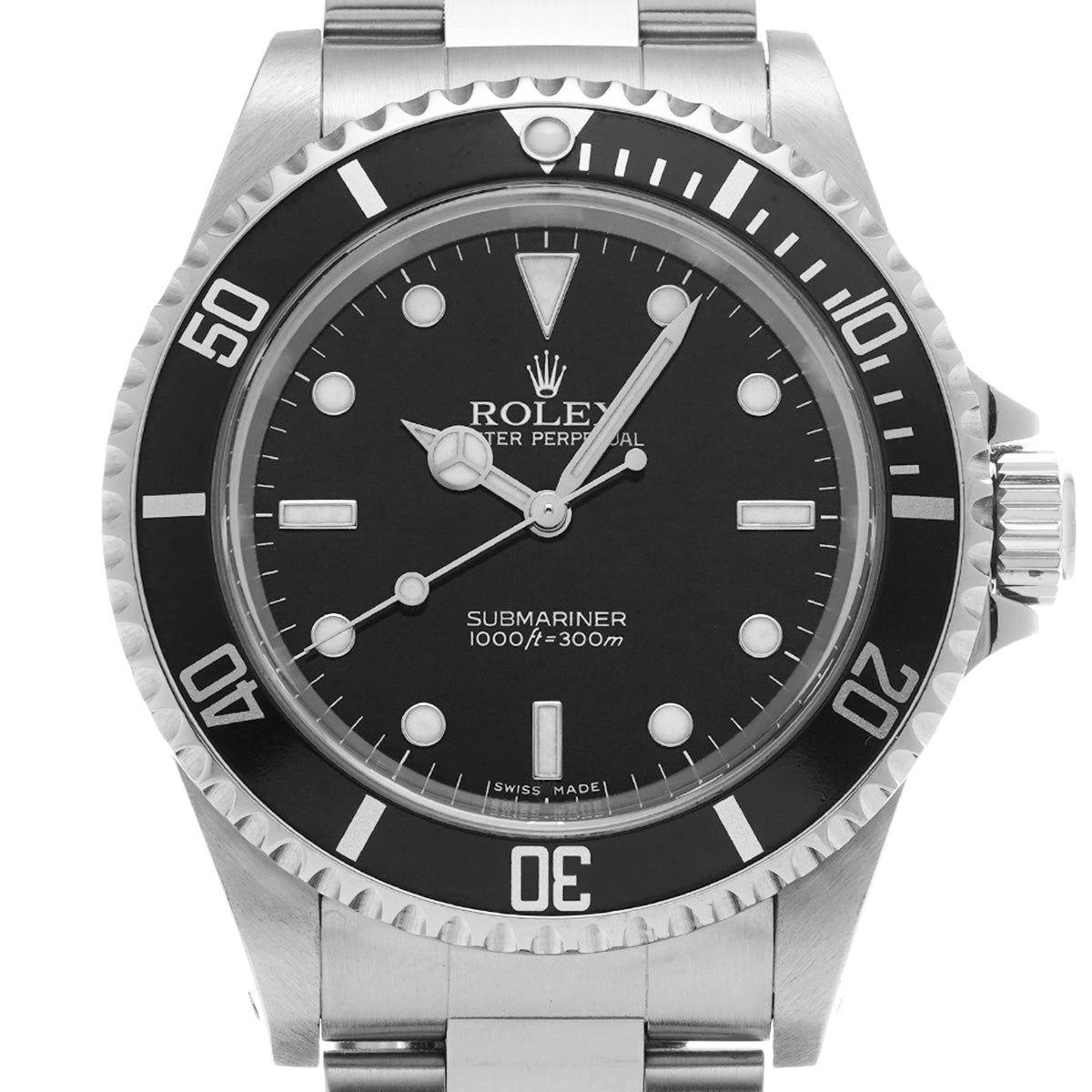 Submariner 14060M Z (manufactured circa 2006) Black ROLEX Men's [Pre-Owned].
