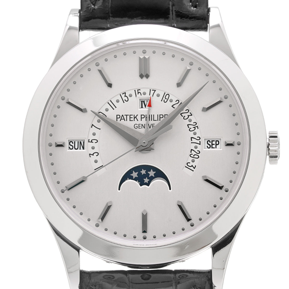 Grande Complication Perpetual Calendar 5496P-001 Silver PATEK PHILIPPE Men's [Pre-Owned].