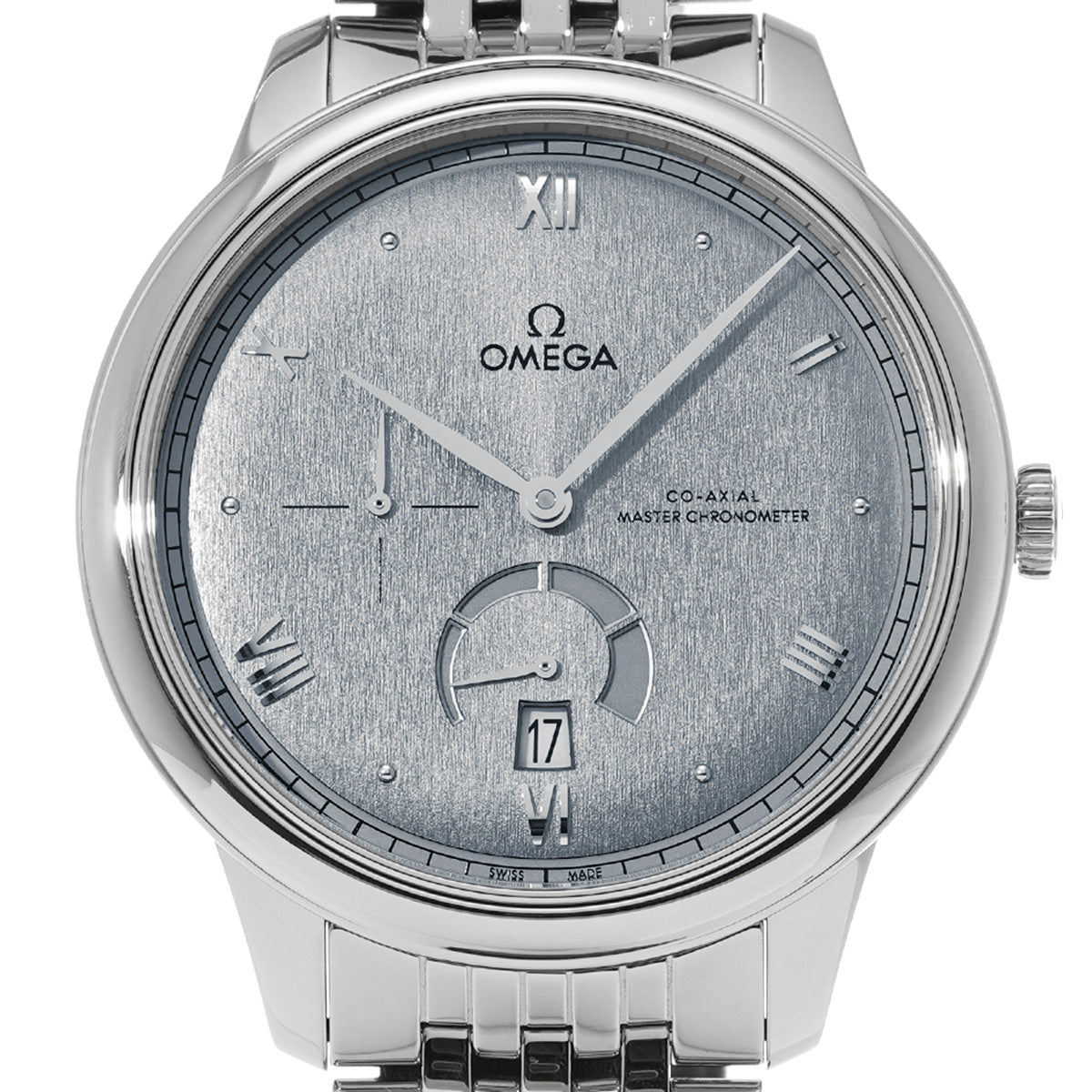 De Ville Prestige Co-Axial Master Chronometer Power Reserve 434.10.41.21.03.001 Light Blue OMEGA Men's [pre-owned]