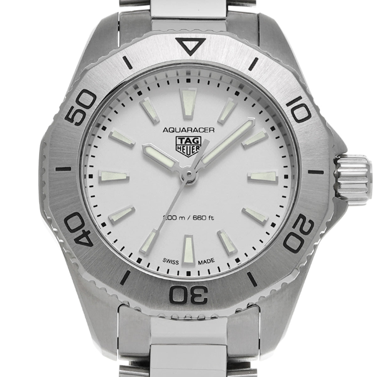 Aquaracer Professional 200 Quartz WBP1411.BA0622 Silver TAG HEUER Men's [Pre-Owned].