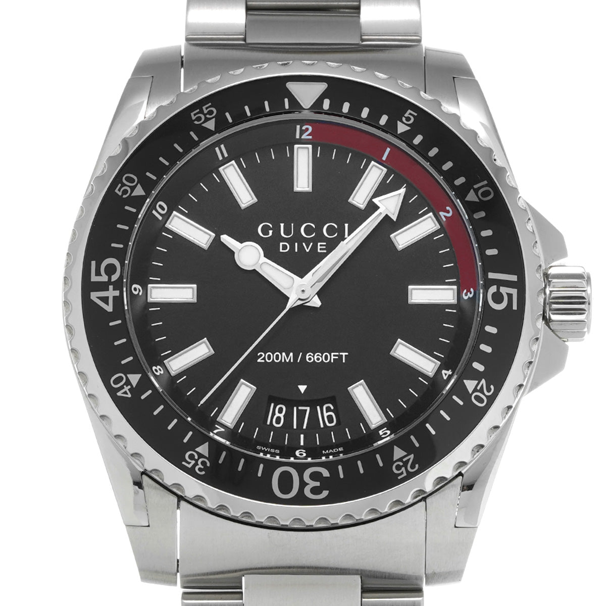 Dive YA136212 Black GUCCI Men's [Pre-owned].