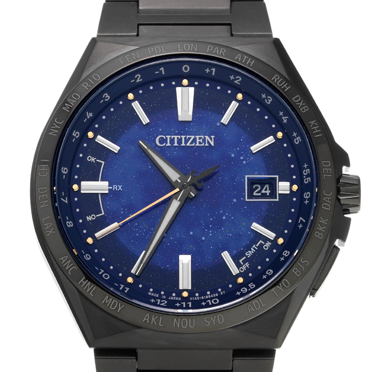 ATESSA SUPER TITANIUM CB0287-68L Blue CITIZEN Men's [Pre-owned].