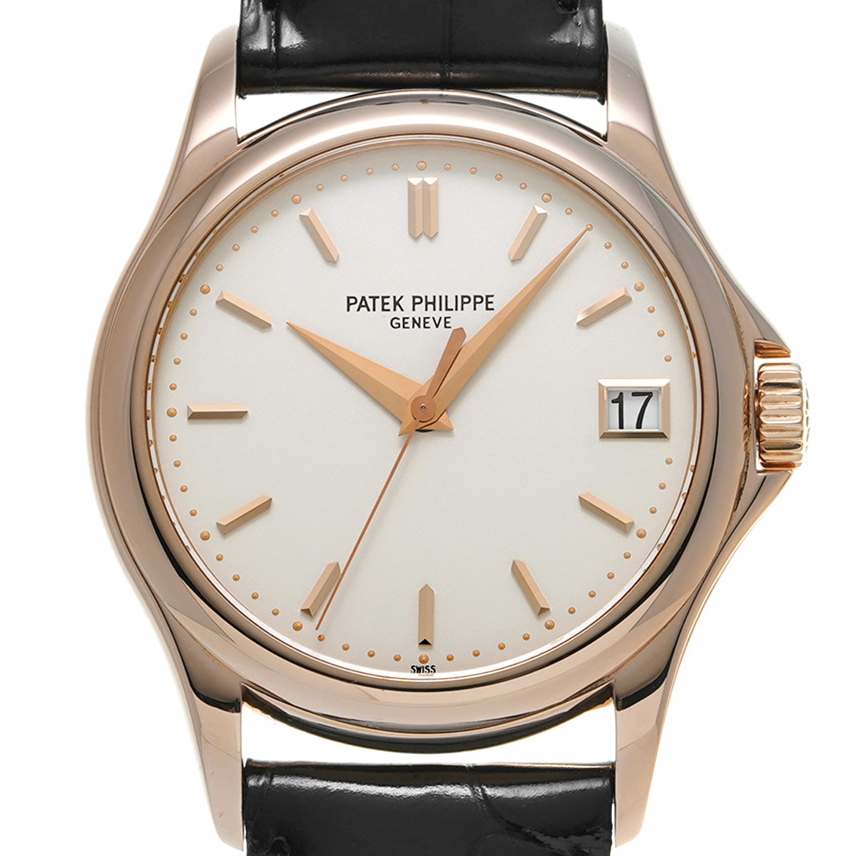 Calatrava 5127R-001 Silver PATEK PHILIPPE Men's [Pre-Owned].