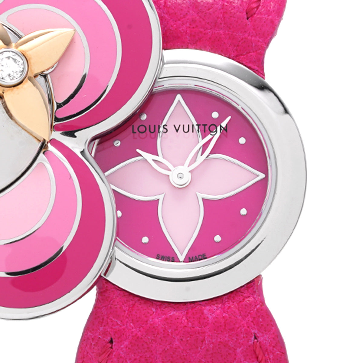 Vivienne Bijoux Secret Q1K0J0 Pink LOUIS VUITTON Ladies [Pre-owned].