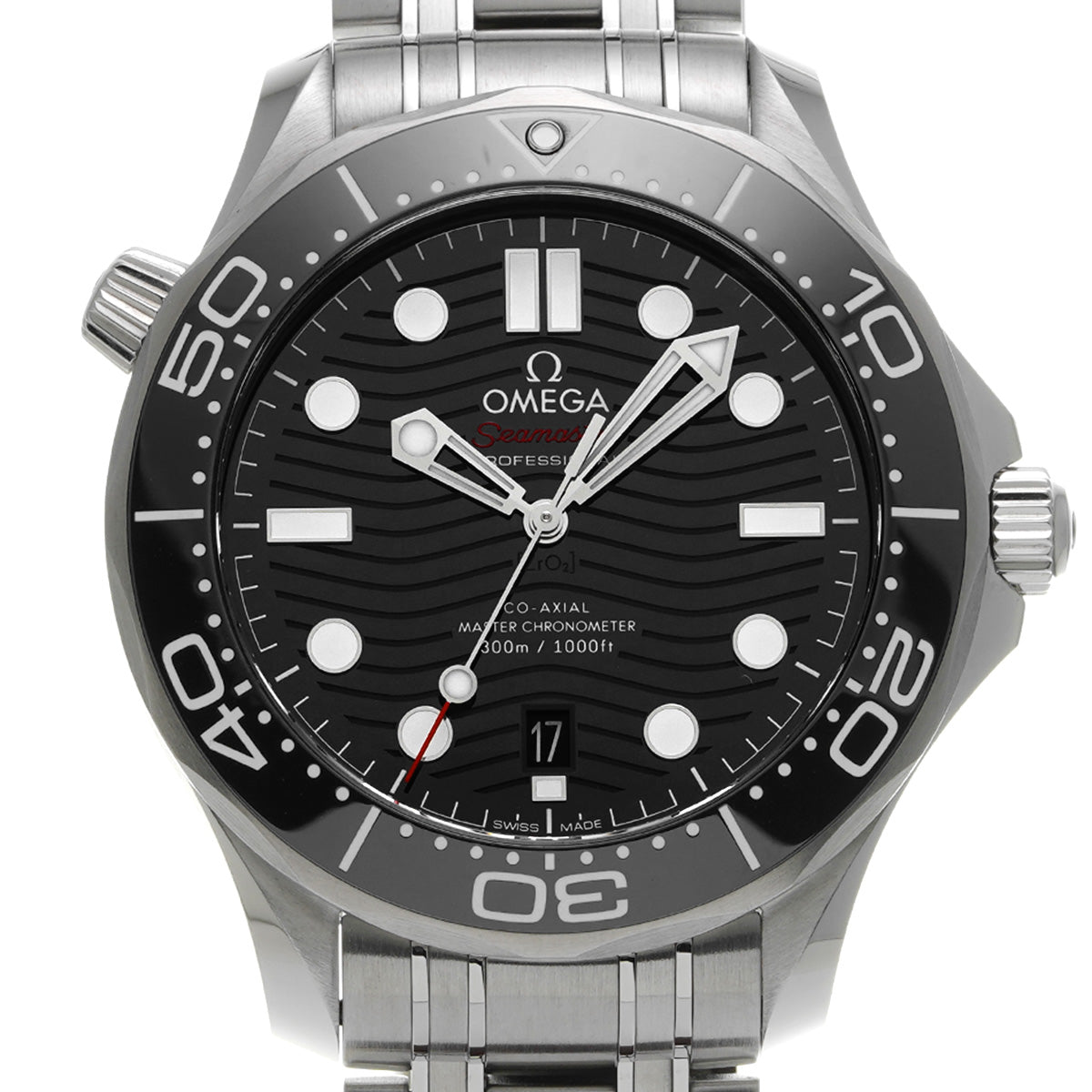 Seamaster Diver 300 Co-Axial Master Chronometer 210.30.42.20.01.001 Black OMEGA Men's [Pre-Owned].