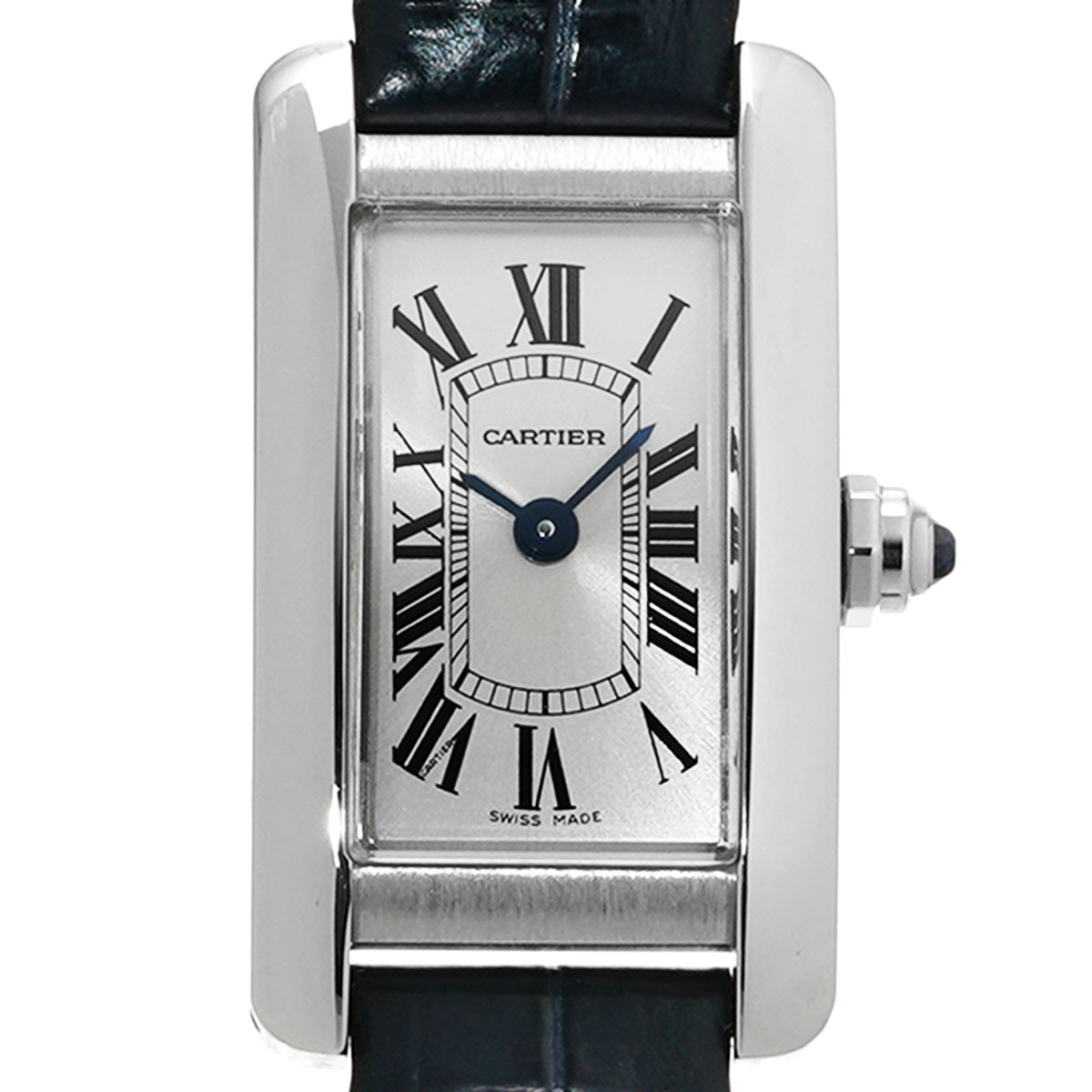 Tank American Mini WSTA0032 Silver CARTIER Ladies [Pre-owned]