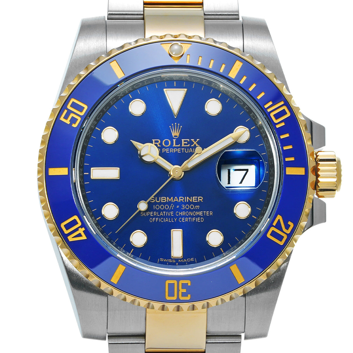 Submariner Date 116613LB Random Serial Blue ROLEX Men's [Pre-Owned].