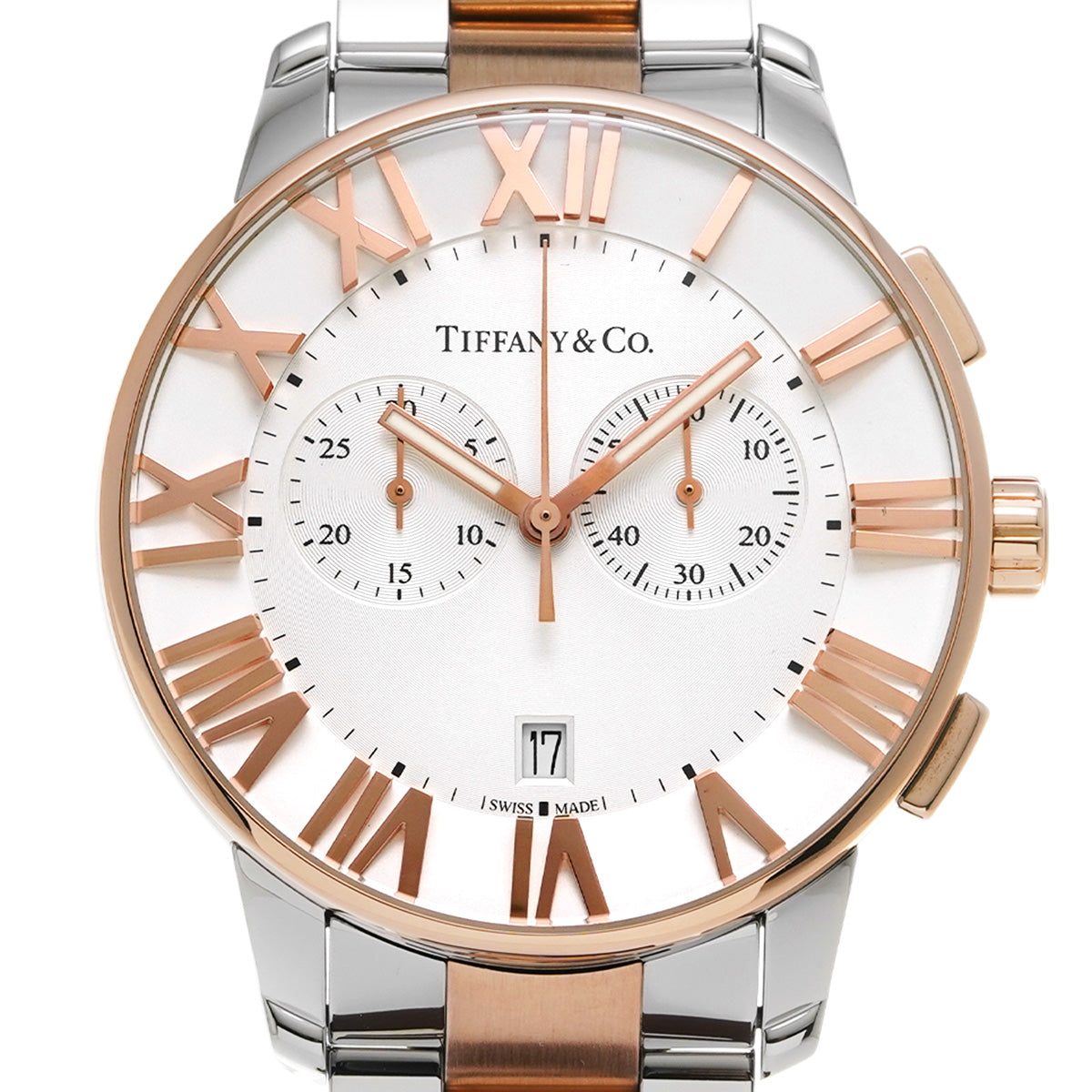 Atlas Dome 32887015 Silver TIFFANY &amp; Co. men's [Pre-owned].