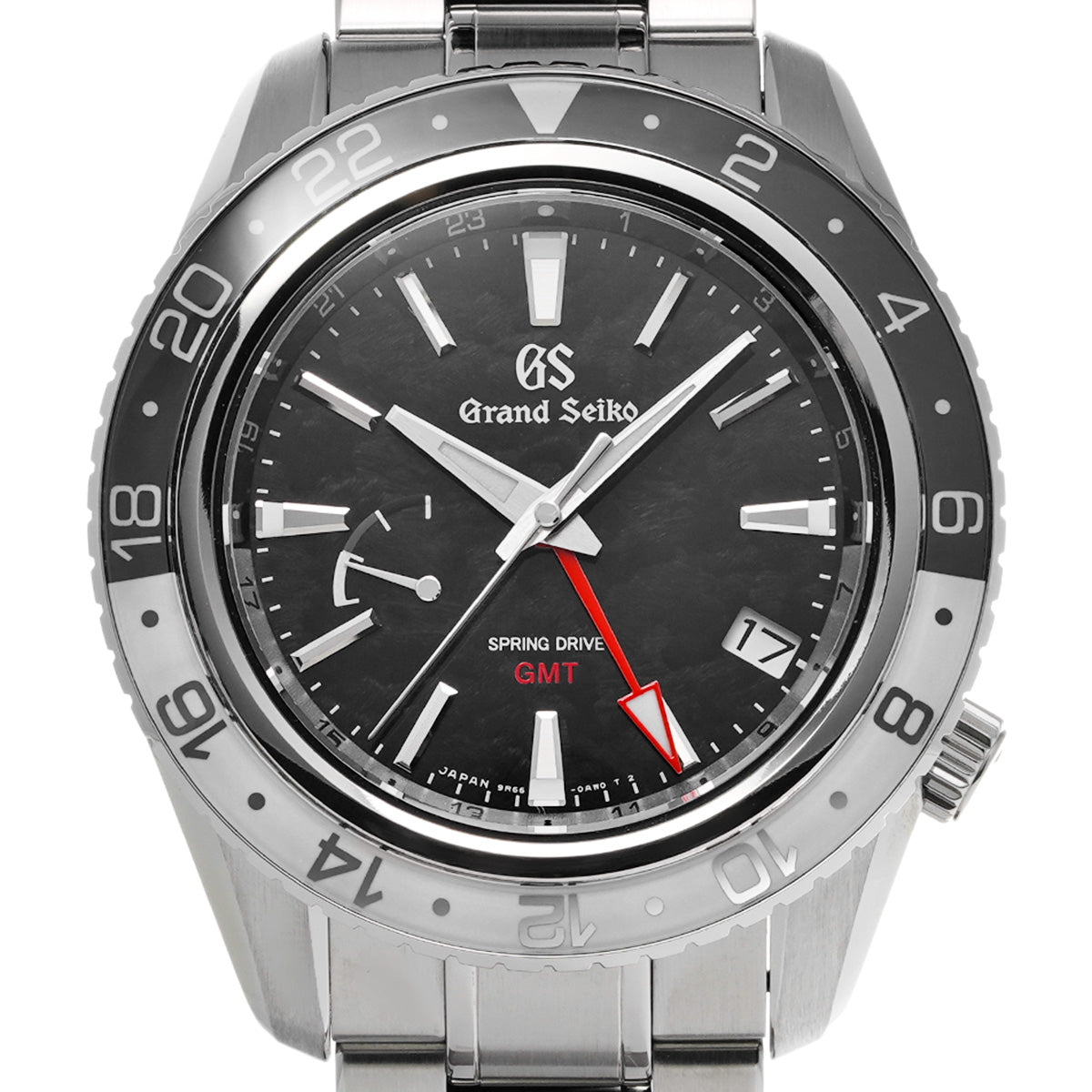 Sport Collection Spring Drive GMT SBGE277 Black Grand Seiko Men's [Pre-Owned].