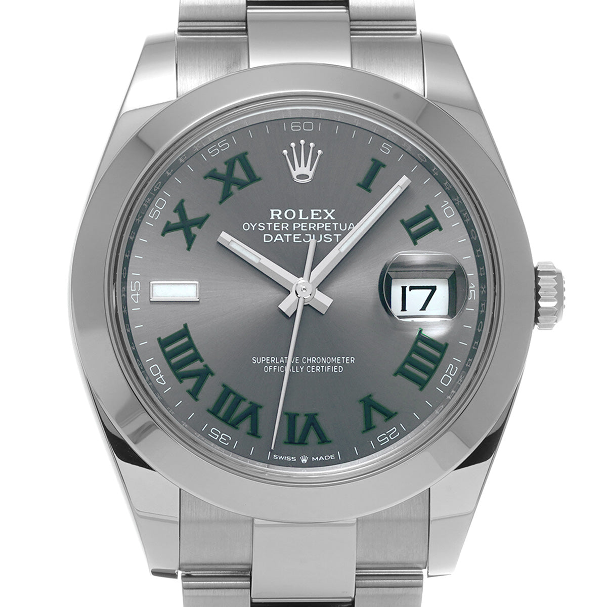 Datejust 41 126300 Random Serial Gray ROLEX Men's [Pre-Owned].