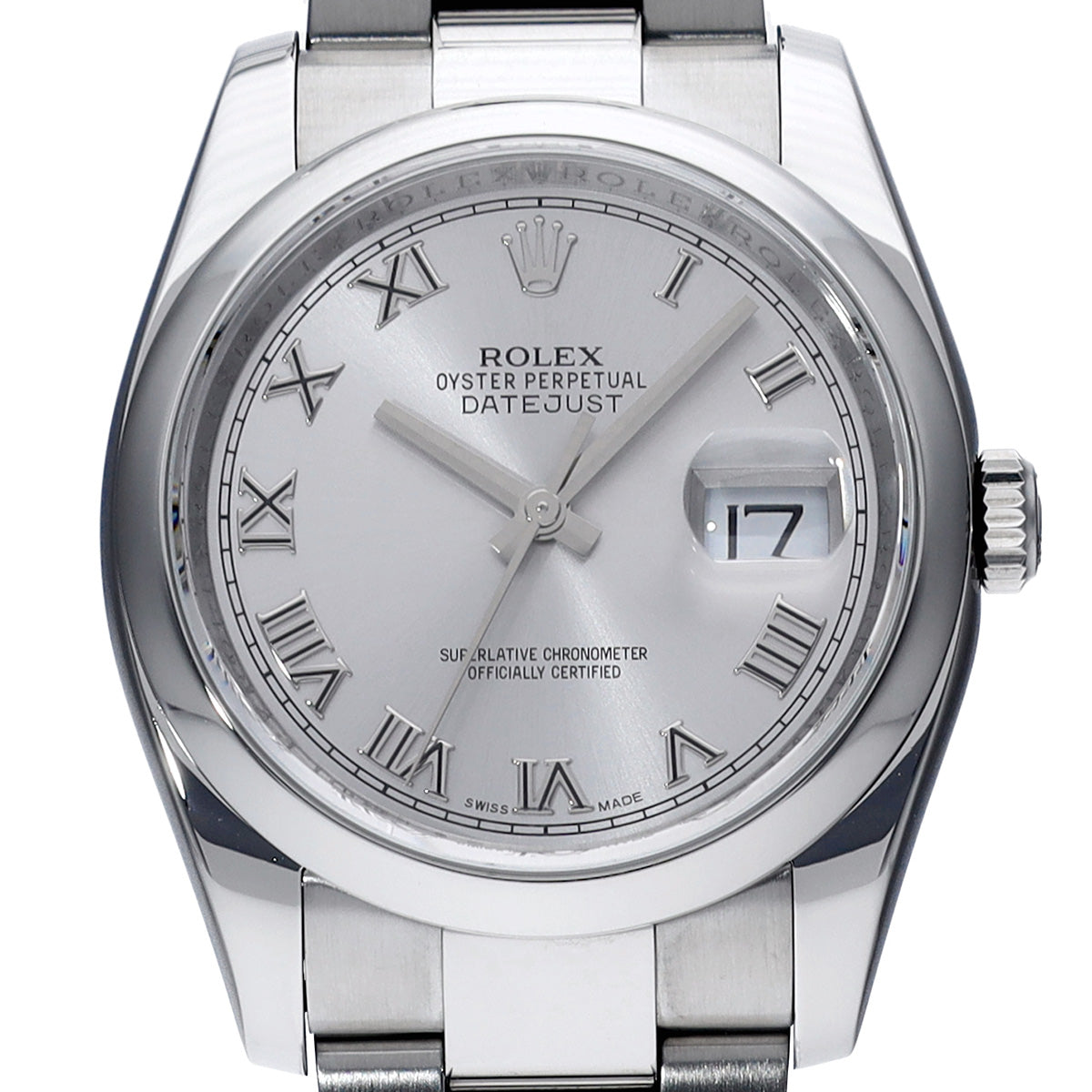 DATE JUST 116200 G (made around 2011) Silver ROLEX Men's [Pre-Owned].