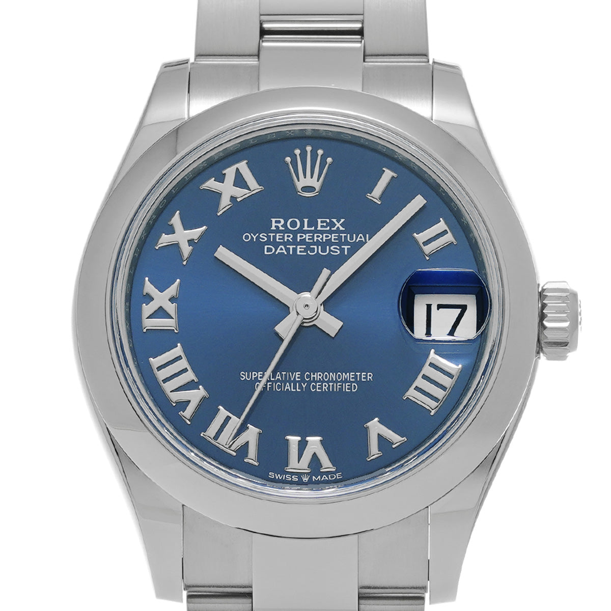 DATE JUST 31 278240 Random Serial Blue ROLEX Unisex [Pre-owned].