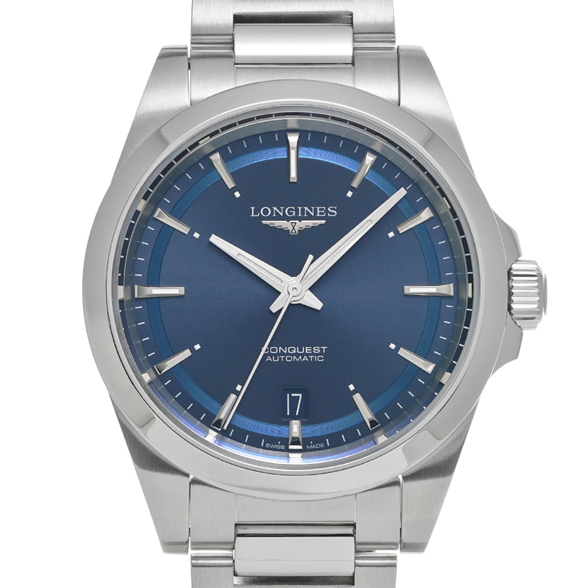 Conquest L3.720.4.92.6 Blue LONGINES Men's [Pre-Owned].