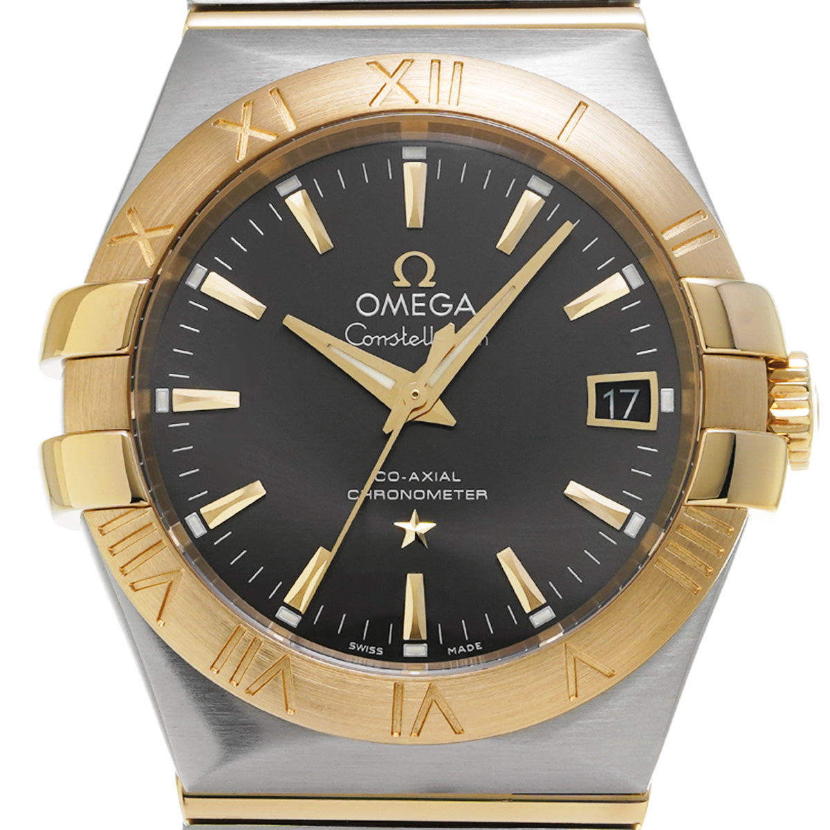 Constellation 123.20.35.20.06.001 Gray OMEGA Men's [Pre-owned].