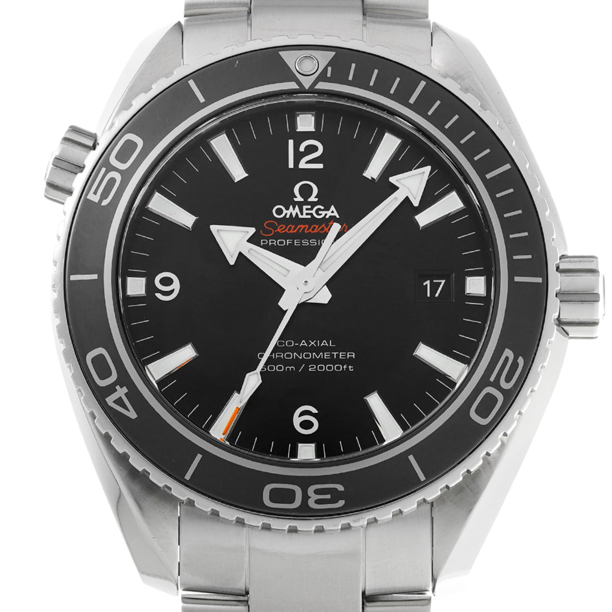 Seamaster Planet Ocean 600 Co-Axial 232.30.46.21.01.001 Black OMEGA Men's [Pre-Owned].