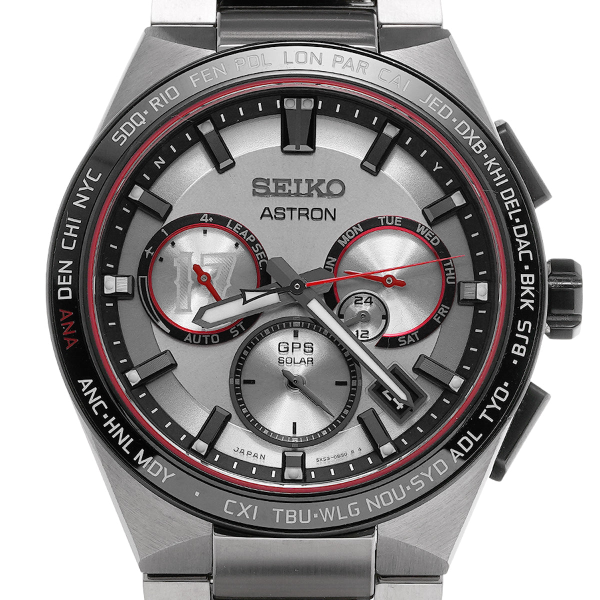 Astron Nexter Series Shohei Otani 2022 Limited Edition SBXC125 Silver SEIKO Men's [Pre-Owned].