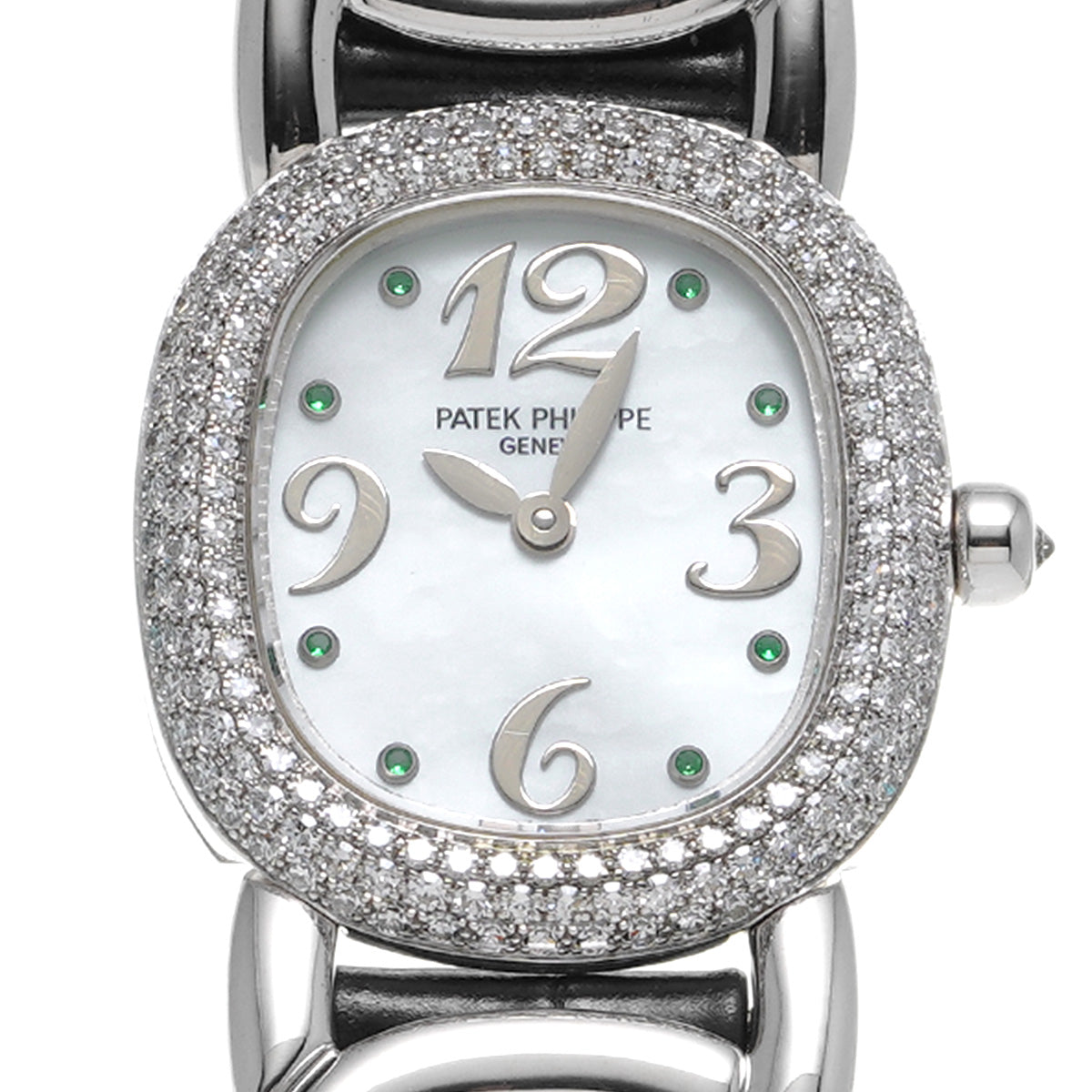 Golden Ellipse 4831G White MOP/Sapphire PATEK PHILIPPE Ladies [Pre-Owned].