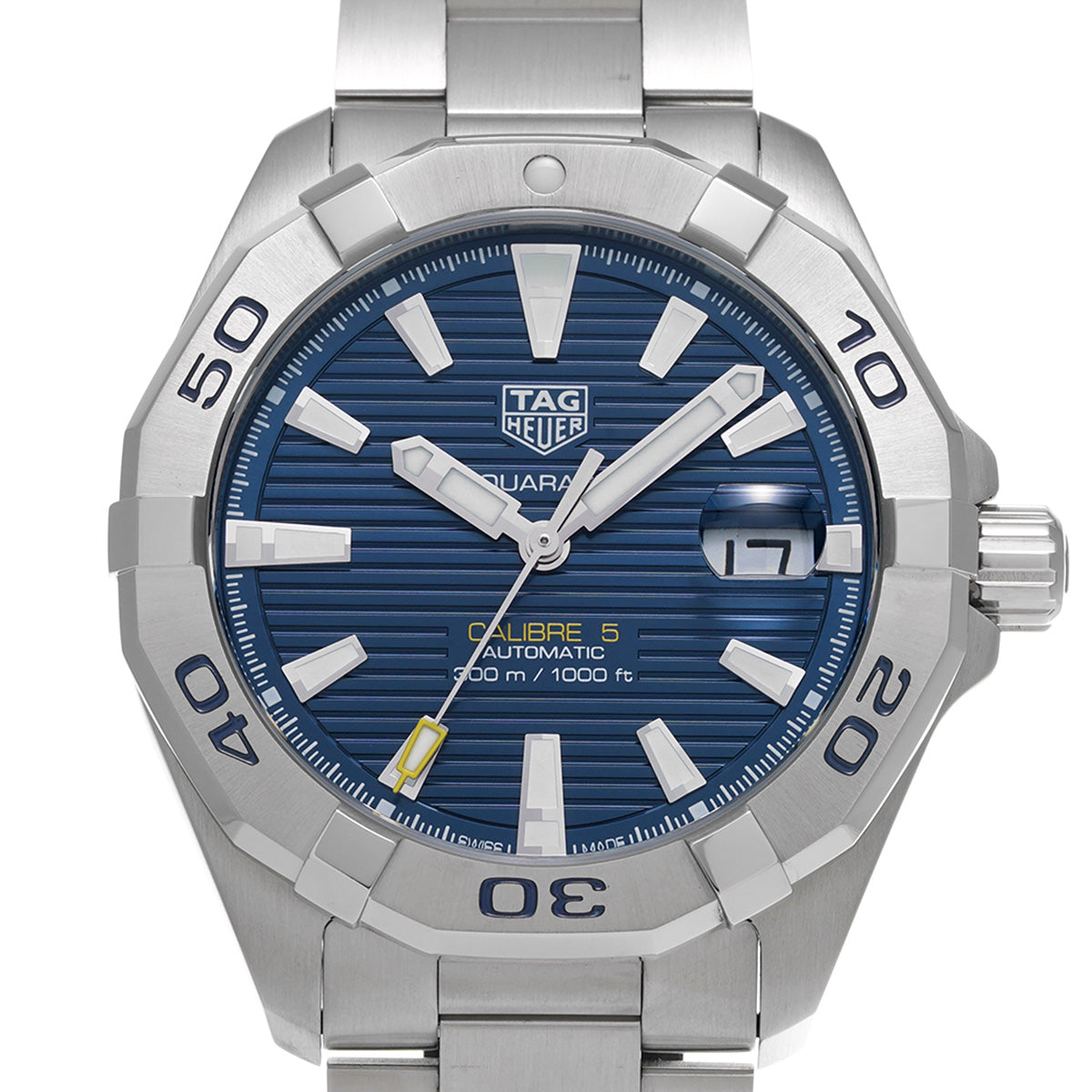 Aquaracer Calibre 5 WBD2112.BA0928 Blue TAG HEUER Men's [Pre-Owned]