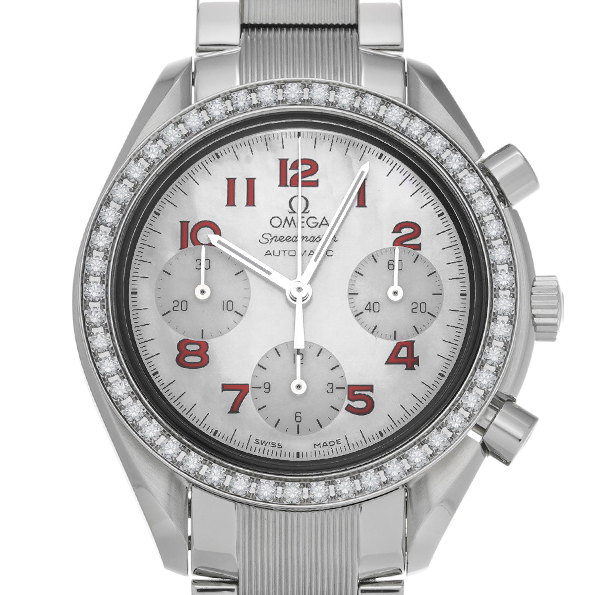Speedmaster Automatic 3515.70 White MOP OMEGA Unisex [Pre-Owned].