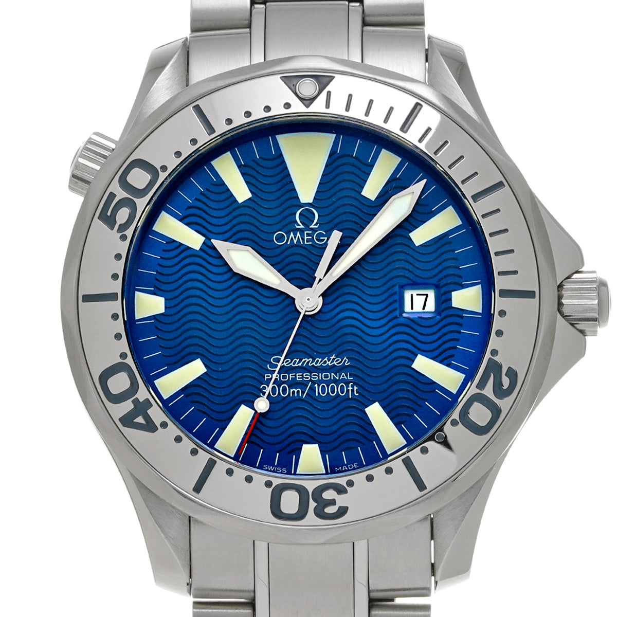 Seamaster Professional 300 2265.80 Blue OMEGA Men's [Pre-Owned].