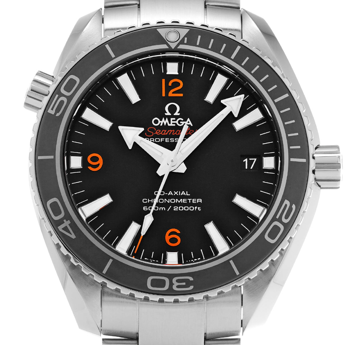 Seamaster Planet Ocean 600 Co-Axial 232.30.42.21.01.003 Black OMEGA Men's [Pre-Owned].