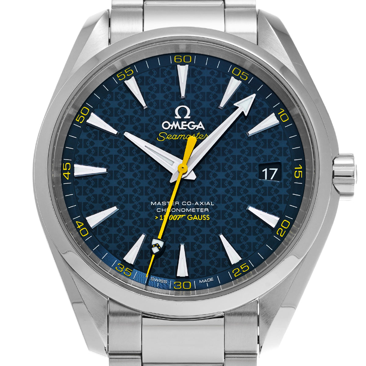 Seamaster Aqua Terra Master Co-Axial James Bond 007 231.10.42.21.03.004 Blue OMEGA Men's [pre-owned]