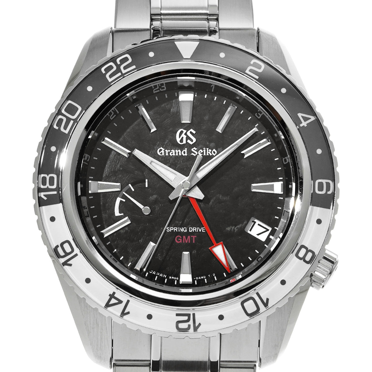 Spring Drive GMT SBGE277 Black Grand Seiko Men's [Pre-Owned].
