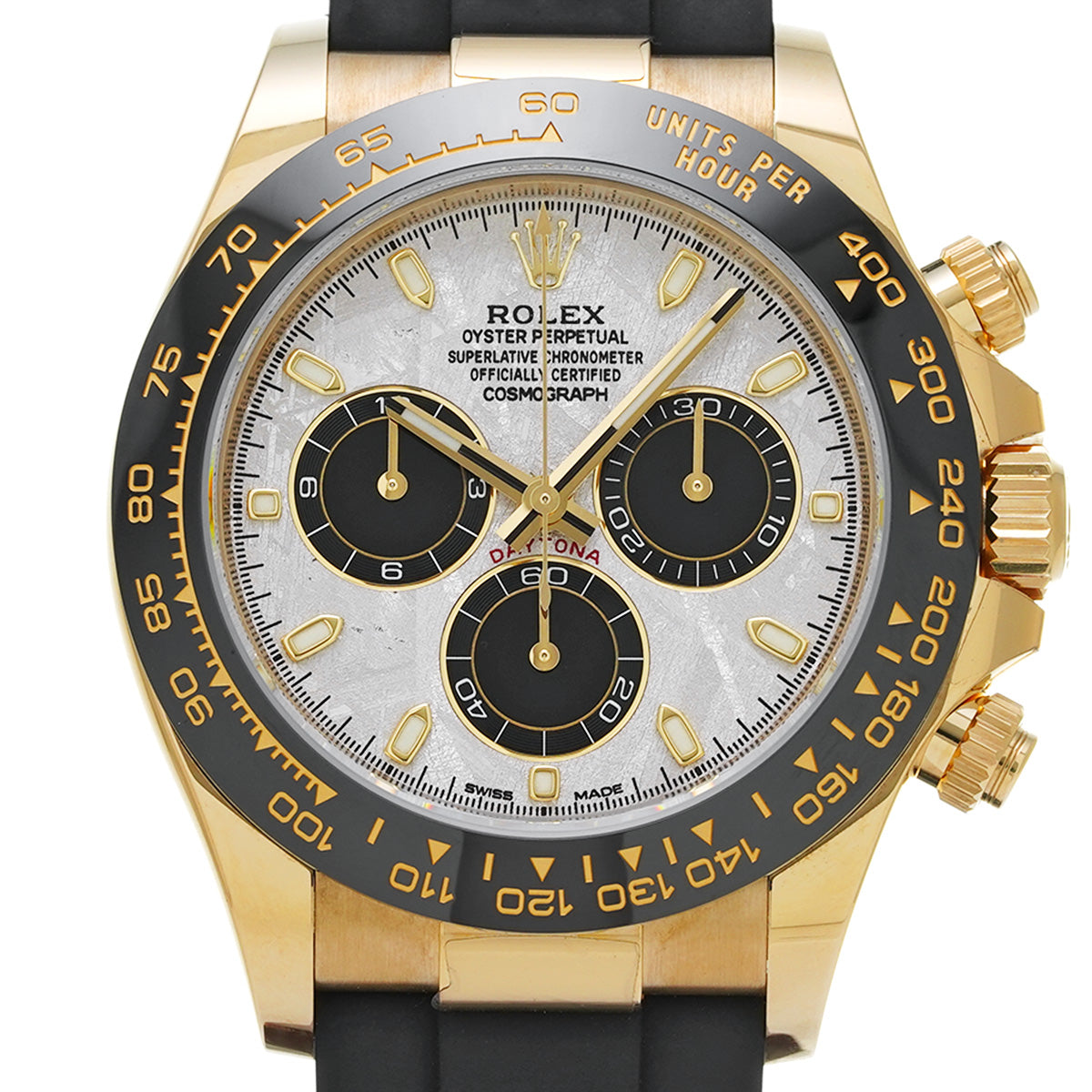 Cosmograph Daytona 116518LN Random Serial Meteorite/Black ROLEX Men's [Pre-Owned].