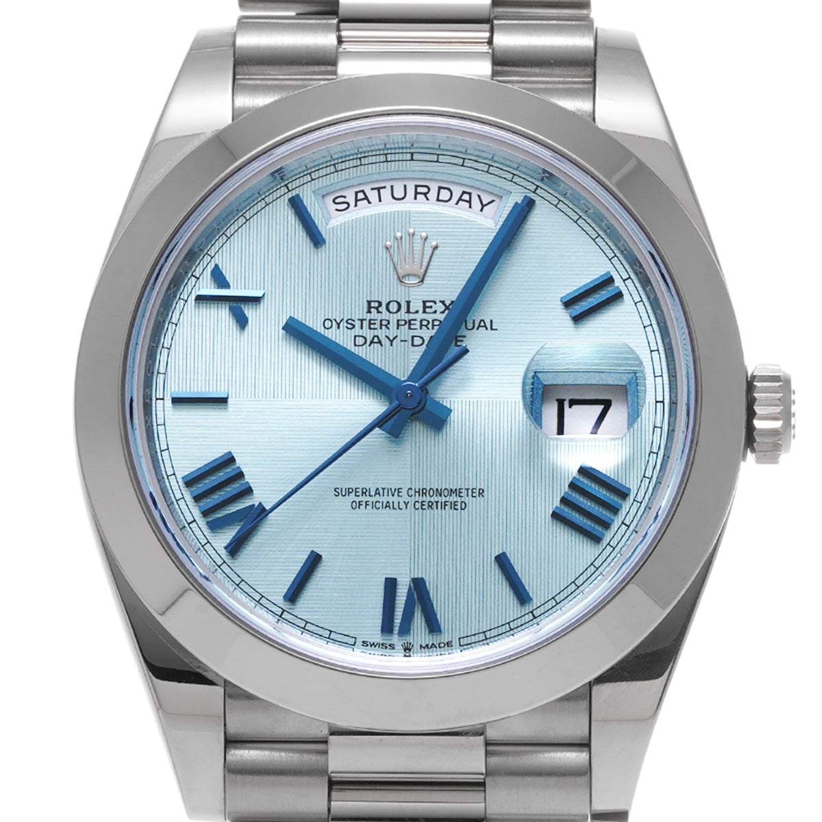 Day Date 40 228206 Random Serial Ice Blue ROLEX Men's [Pre-Owned].