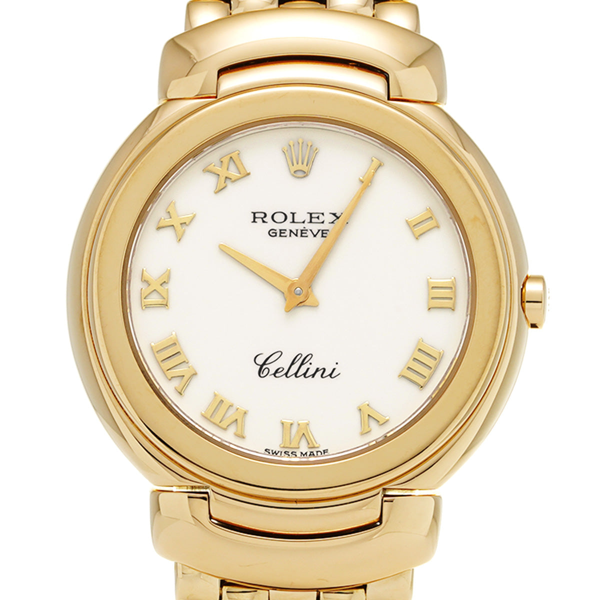 Cellini 6622/8 E (manufactured circa 1991) White ROLEX Men's [Pre-owned].